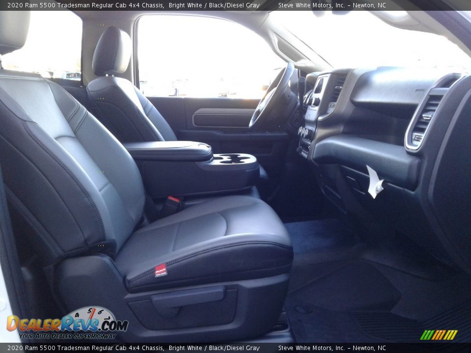 2020 Ram 5500 Tradesman Regular Cab 4x4 Chassis Bright White / Black/Diesel Gray Photo #13