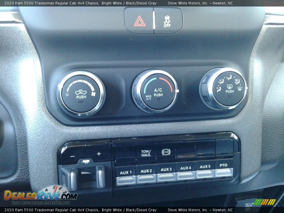 2020 Ram 5500 Tradesman Regular Cab 4x4 Chassis Bright White / Black/Diesel Gray Photo #19