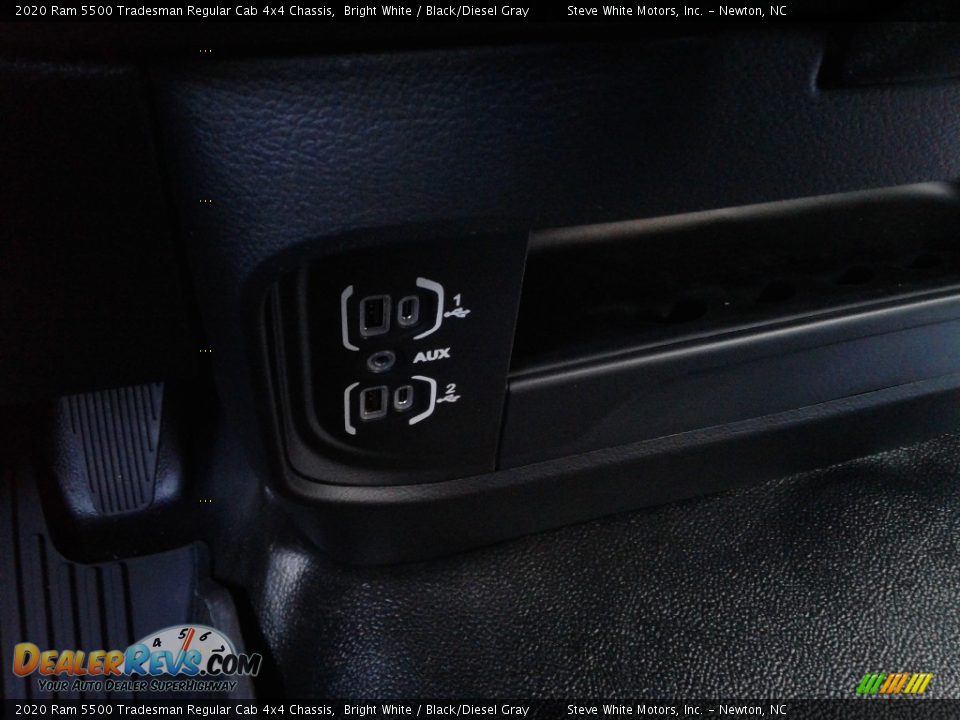 2020 Ram 5500 Tradesman Regular Cab 4x4 Chassis Bright White / Black/Diesel Gray Photo #20