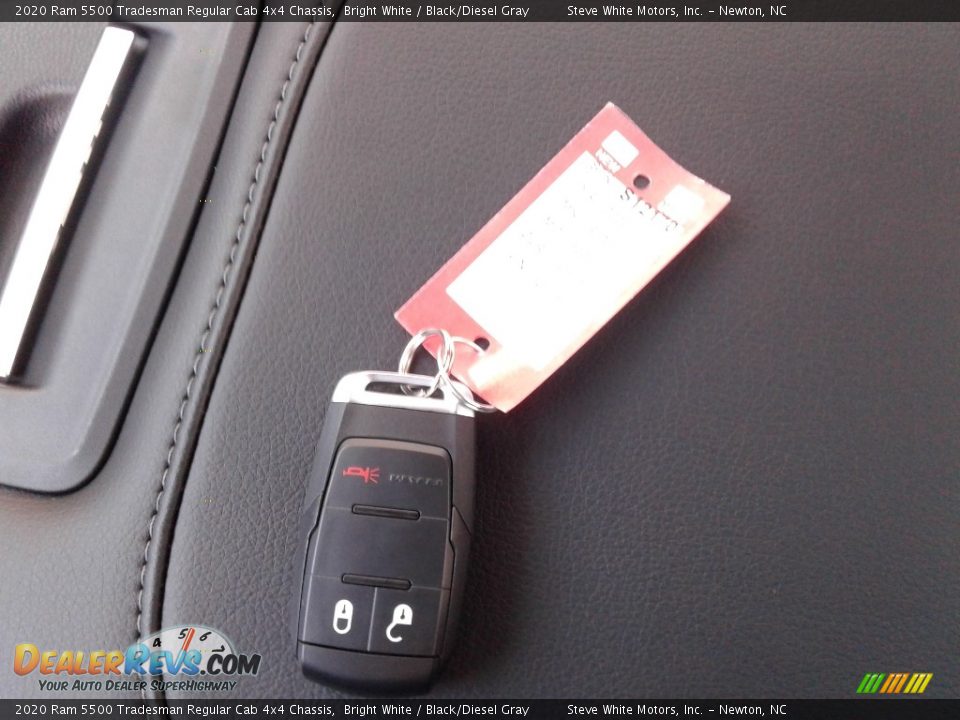 2020 Ram 5500 Tradesman Regular Cab 4x4 Chassis Bright White / Black/Diesel Gray Photo #22