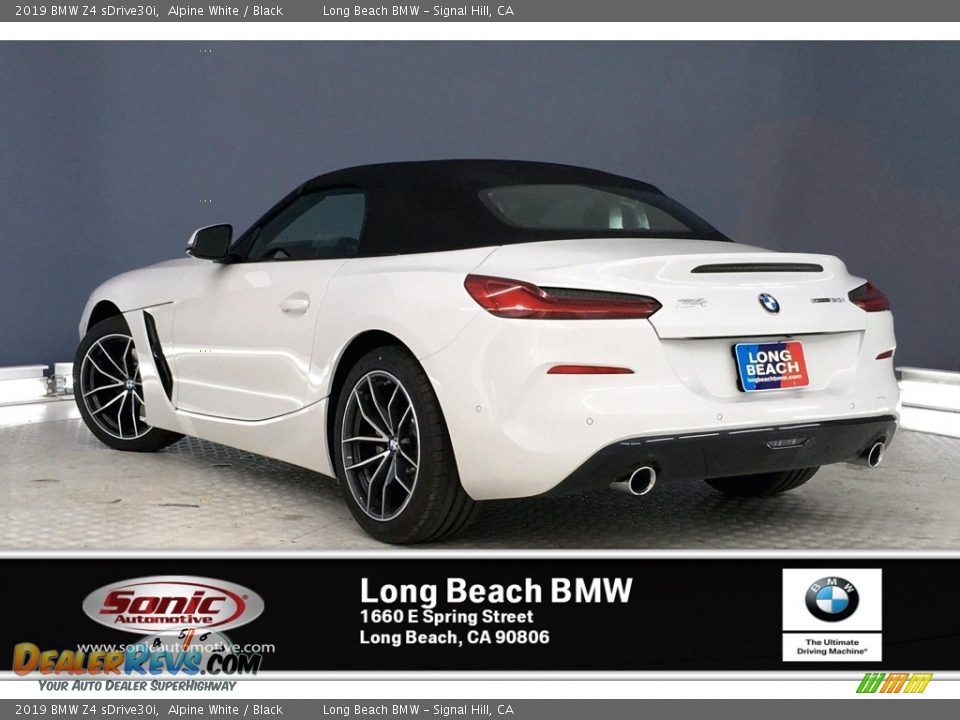 2019 BMW Z4 sDrive30i Alpine White / Black Photo #2