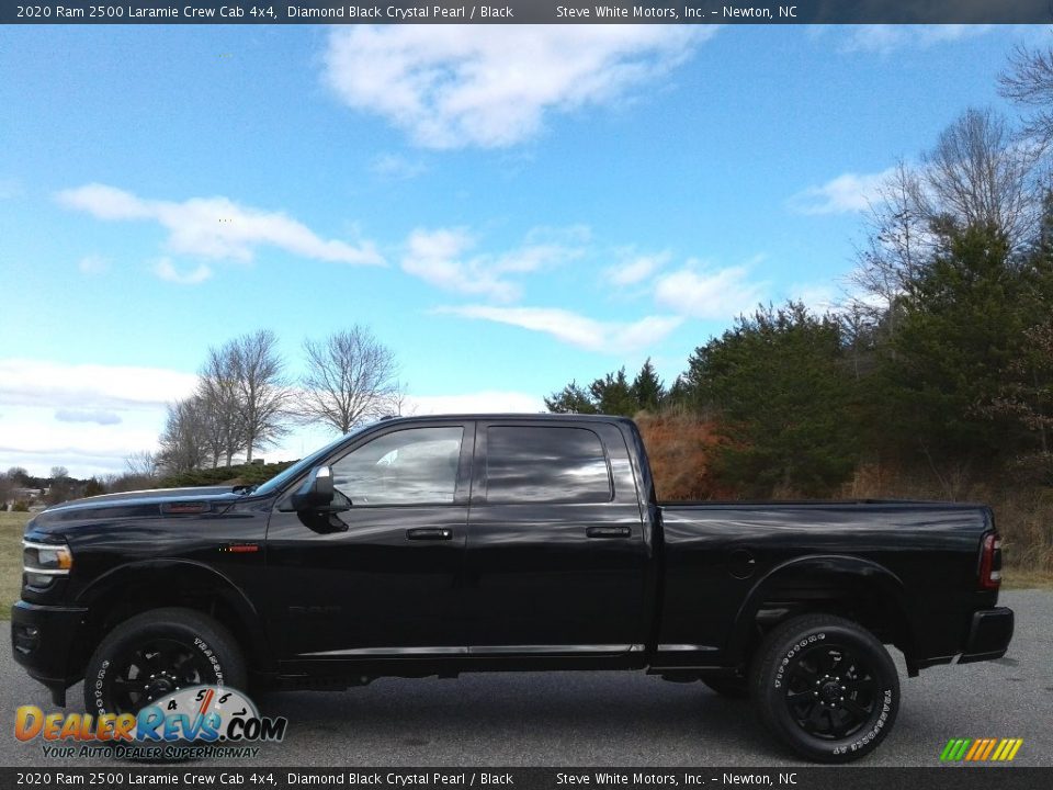 2020 Ram 2500 Laramie Crew Cab 4x4 Diamond Black Crystal Pearl / Black Photo #1