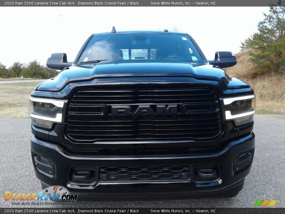2020 Ram 2500 Laramie Crew Cab 4x4 Diamond Black Crystal Pearl / Black Photo #3