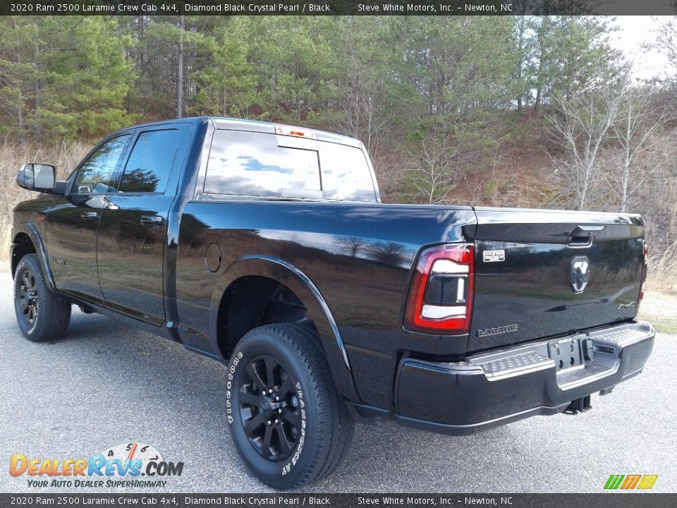2020 Ram 2500 Laramie Crew Cab 4x4 Diamond Black Crystal Pearl / Black Photo #8