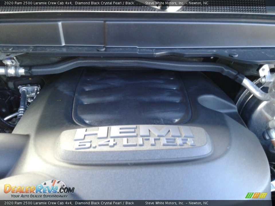2020 Ram 2500 Laramie Crew Cab 4x4 Diamond Black Crystal Pearl / Black Photo #10