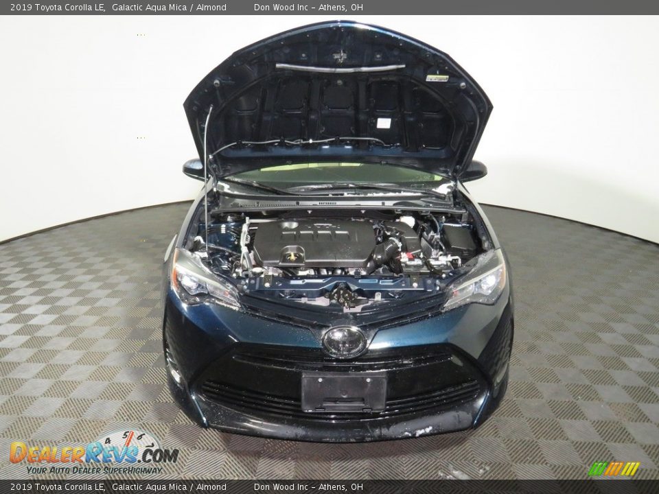 2019 Toyota Corolla LE Galactic Aqua Mica / Almond Photo #5