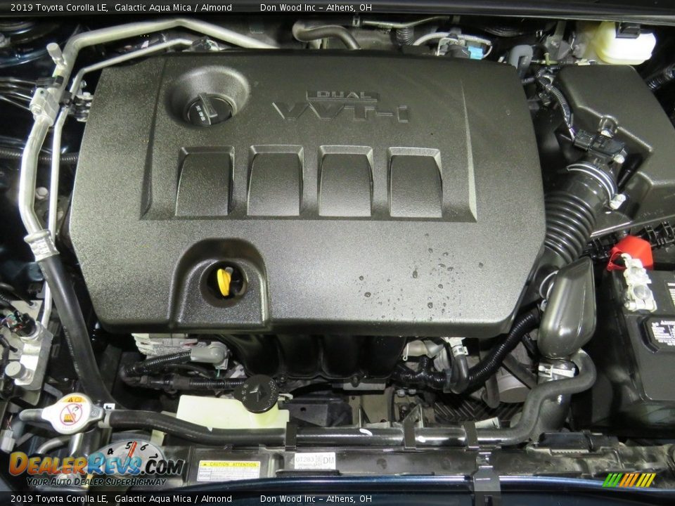 2019 Toyota Corolla LE Galactic Aqua Mica / Almond Photo #6