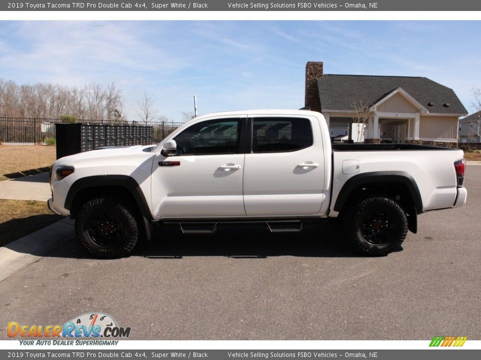 2019 Toyota Tacoma TRD Pro Double Cab 4x4 Super White / Black Photo #1