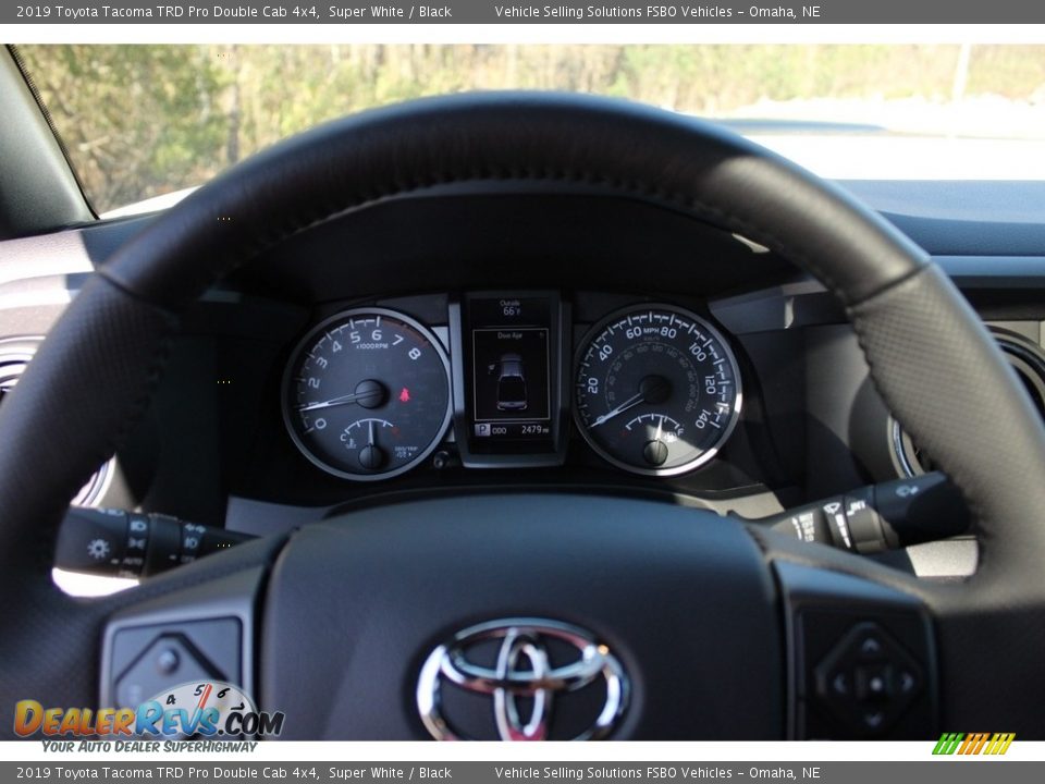 2019 Toyota Tacoma TRD Pro Double Cab 4x4 Super White / Black Photo #3