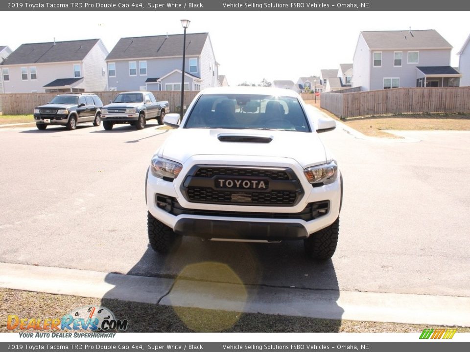 2019 Toyota Tacoma TRD Pro Double Cab 4x4 Super White / Black Photo #9