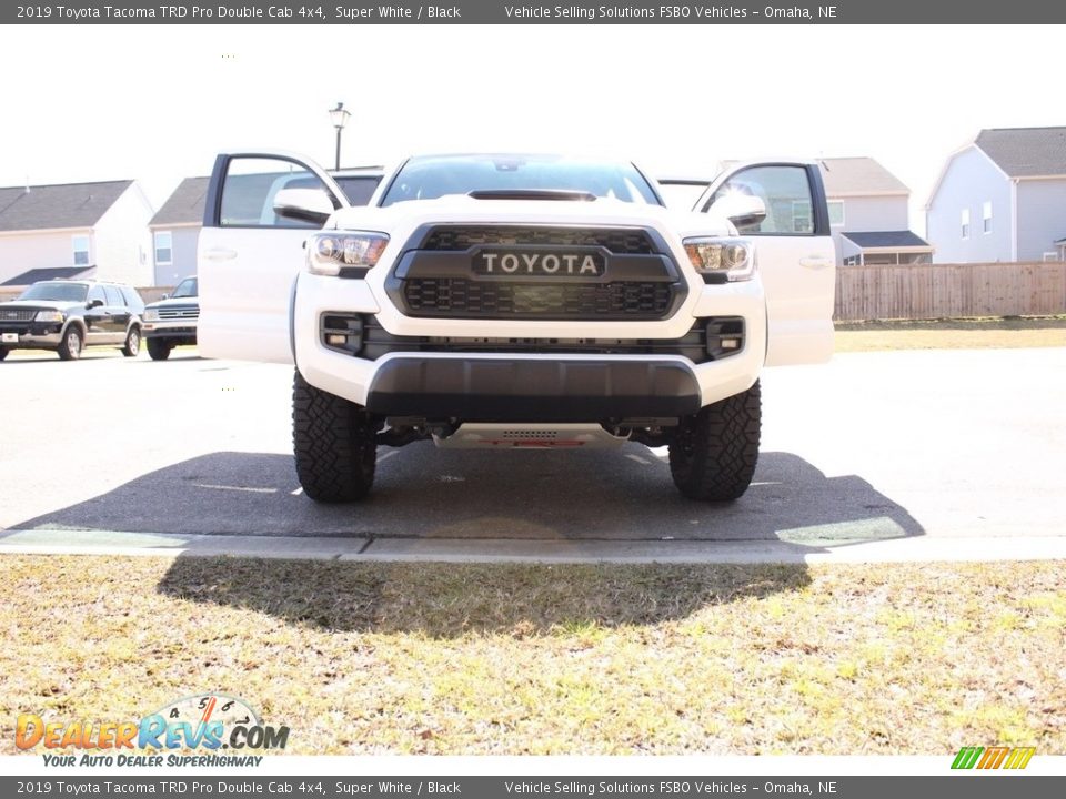 2019 Toyota Tacoma TRD Pro Double Cab 4x4 Super White / Black Photo #10