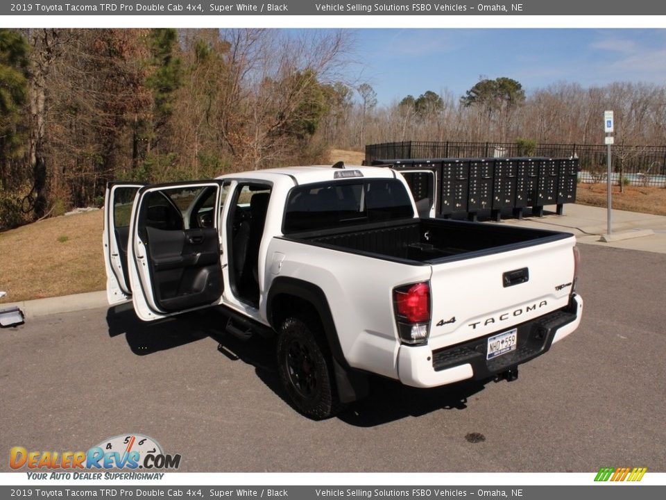 2019 Toyota Tacoma TRD Pro Double Cab 4x4 Super White / Black Photo #13