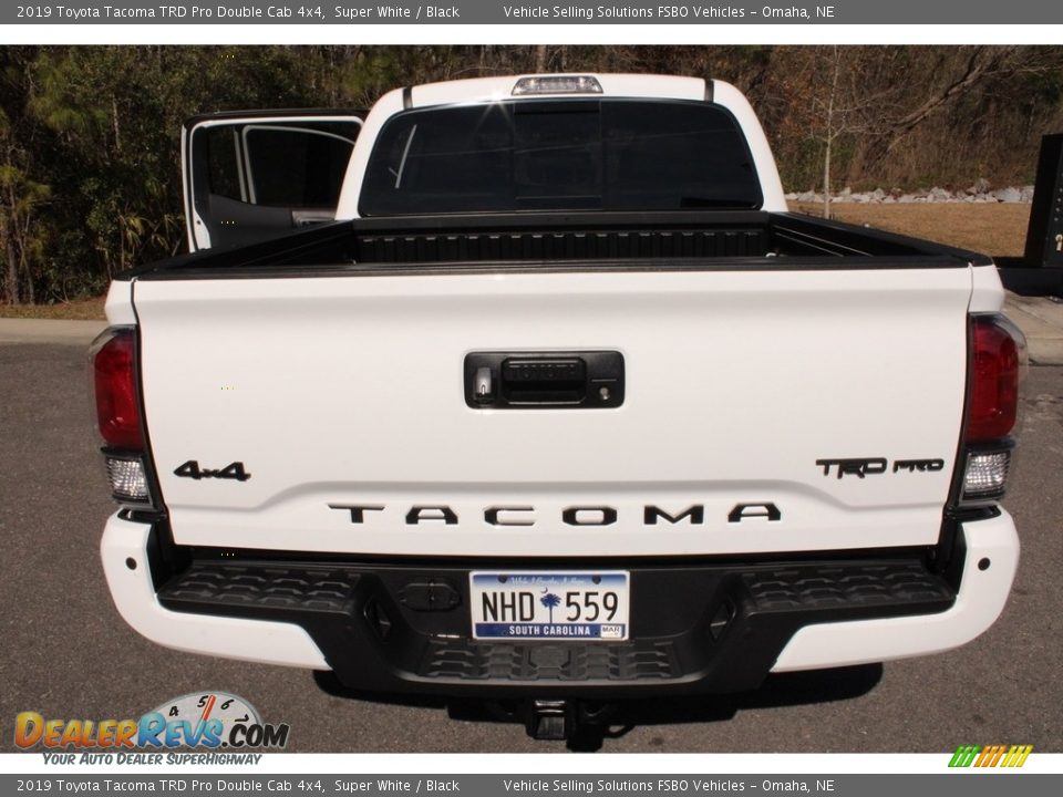 2019 Toyota Tacoma TRD Pro Double Cab 4x4 Super White / Black Photo #14