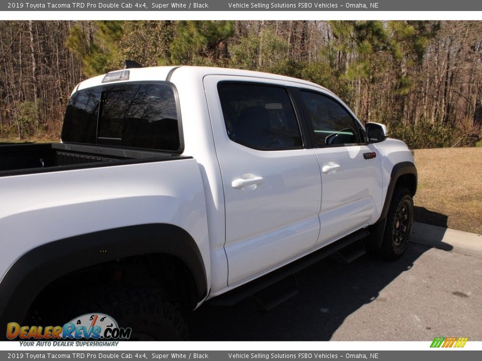 2019 Toyota Tacoma TRD Pro Double Cab 4x4 Super White / Black Photo #26