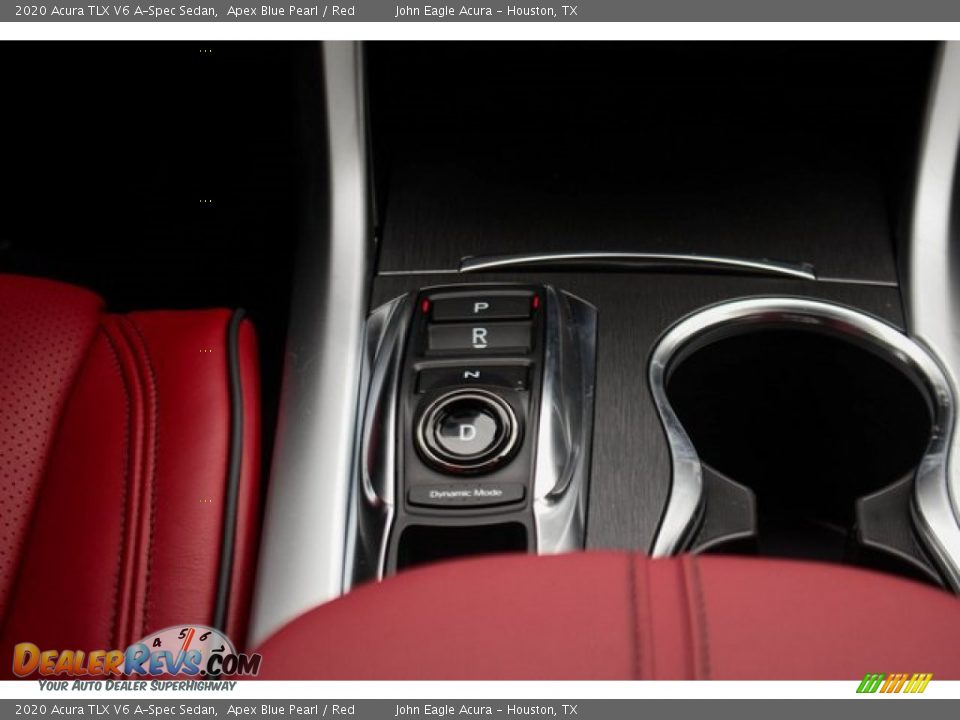 2020 Acura TLX V6 A-Spec Sedan Apex Blue Pearl / Red Photo #29