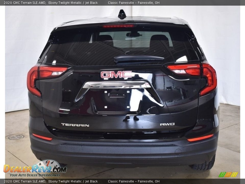 2020 GMC Terrain SLE AWD Ebony Twilight Metallic / Jet Black Photo #3