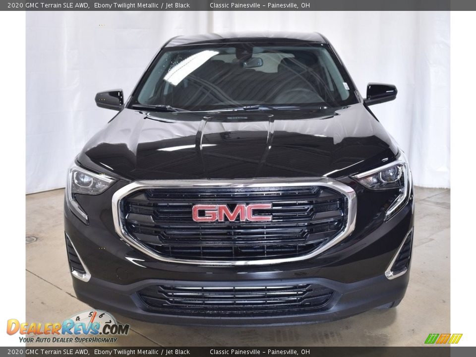 2020 GMC Terrain SLE AWD Ebony Twilight Metallic / Jet Black Photo #4