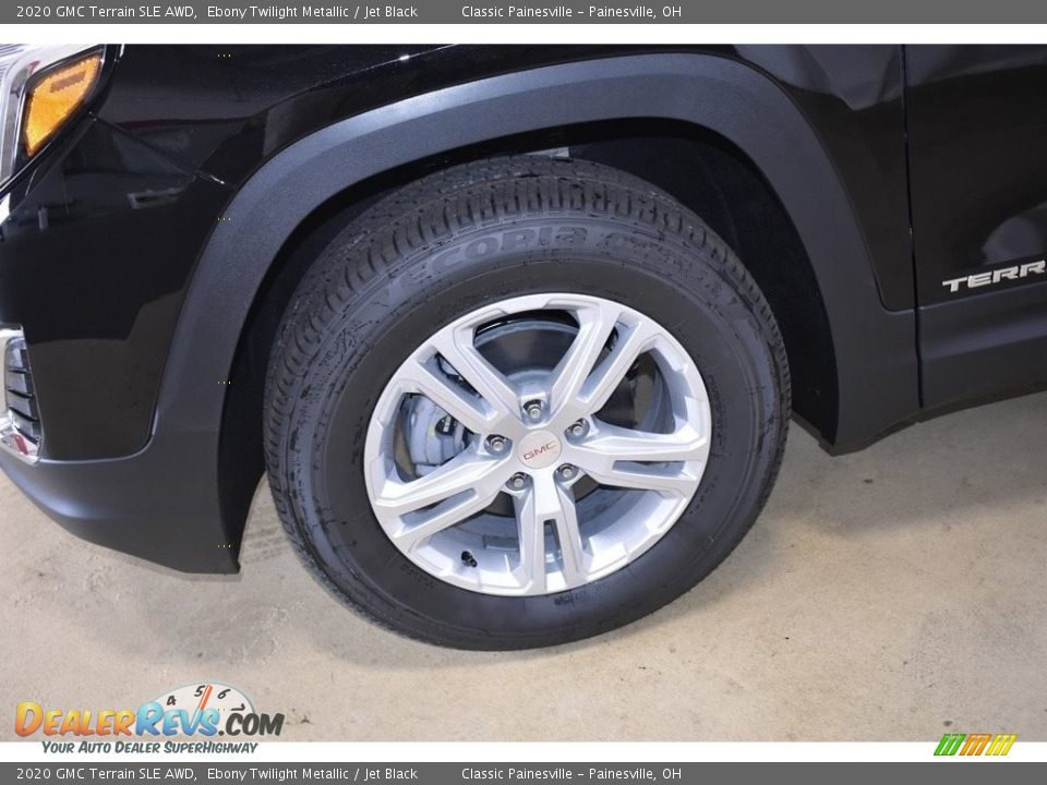 2020 GMC Terrain SLE AWD Ebony Twilight Metallic / Jet Black Photo #5