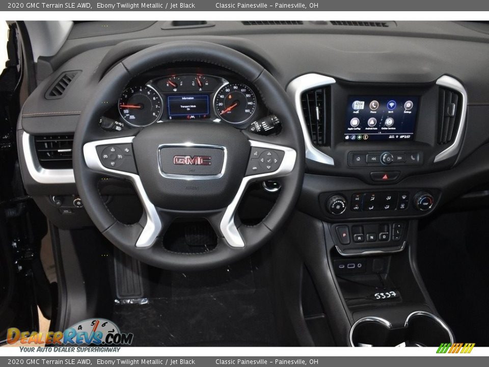 2020 GMC Terrain SLE AWD Ebony Twilight Metallic / Jet Black Photo #8