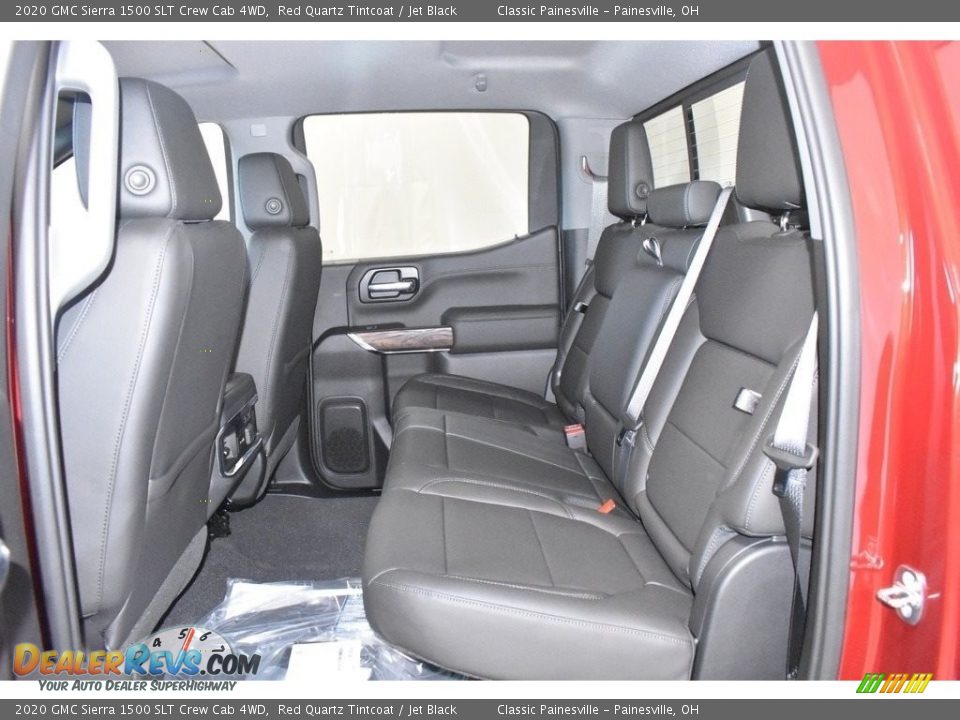 2020 GMC Sierra 1500 SLT Crew Cab 4WD Red Quartz Tintcoat / Jet Black Photo #7