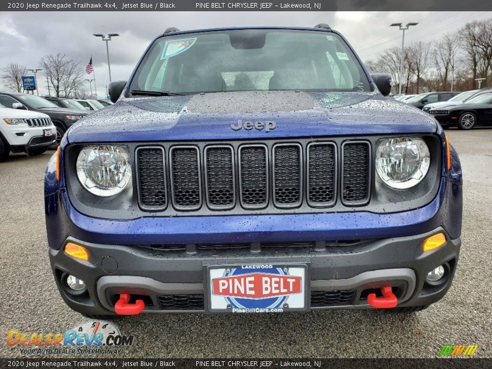 2020 Jeep Renegade Trailhawk 4x4 Jetset Blue / Black Photo #2