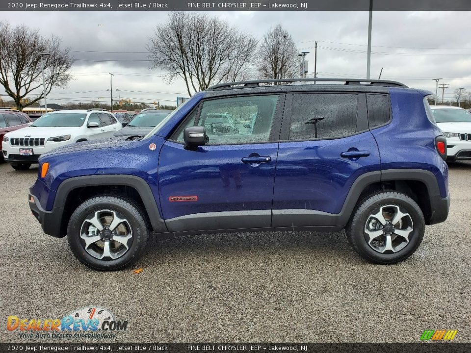 2020 Jeep Renegade Trailhawk 4x4 Jetset Blue / Black Photo #3