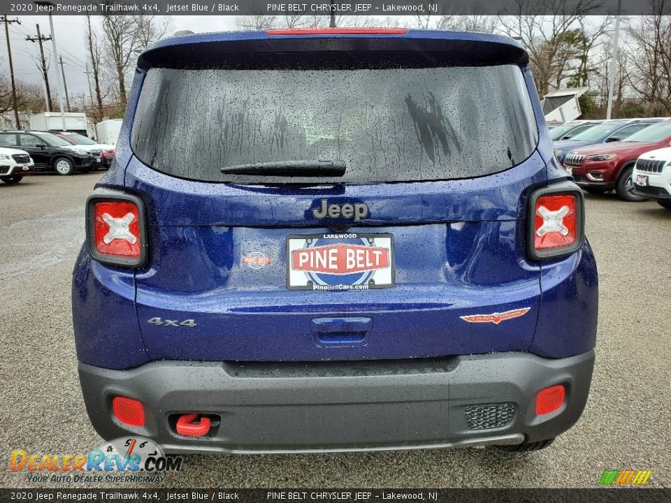 2020 Jeep Renegade Trailhawk 4x4 Jetset Blue / Black Photo #5