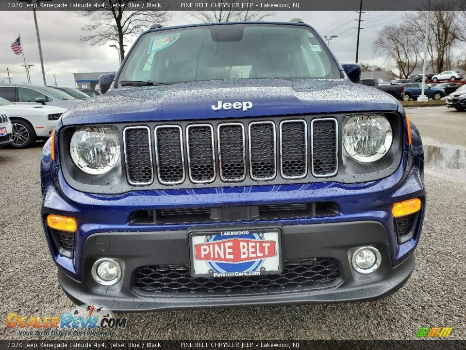 2020 Jeep Renegade Latitude 4x4 Jetset Blue / Black Photo #2