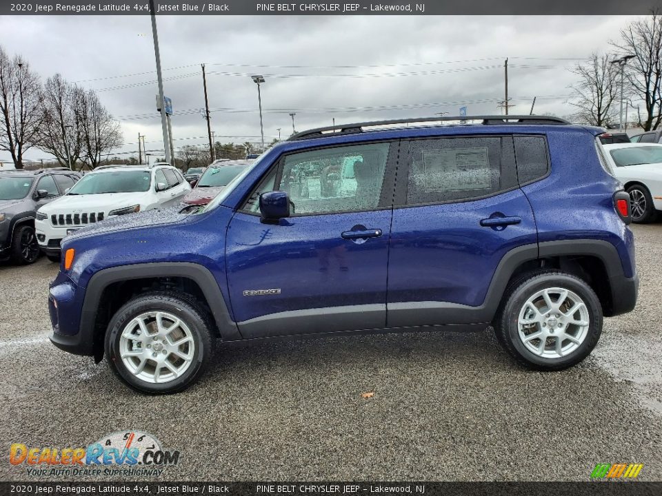 2020 Jeep Renegade Latitude 4x4 Jetset Blue / Black Photo #3
