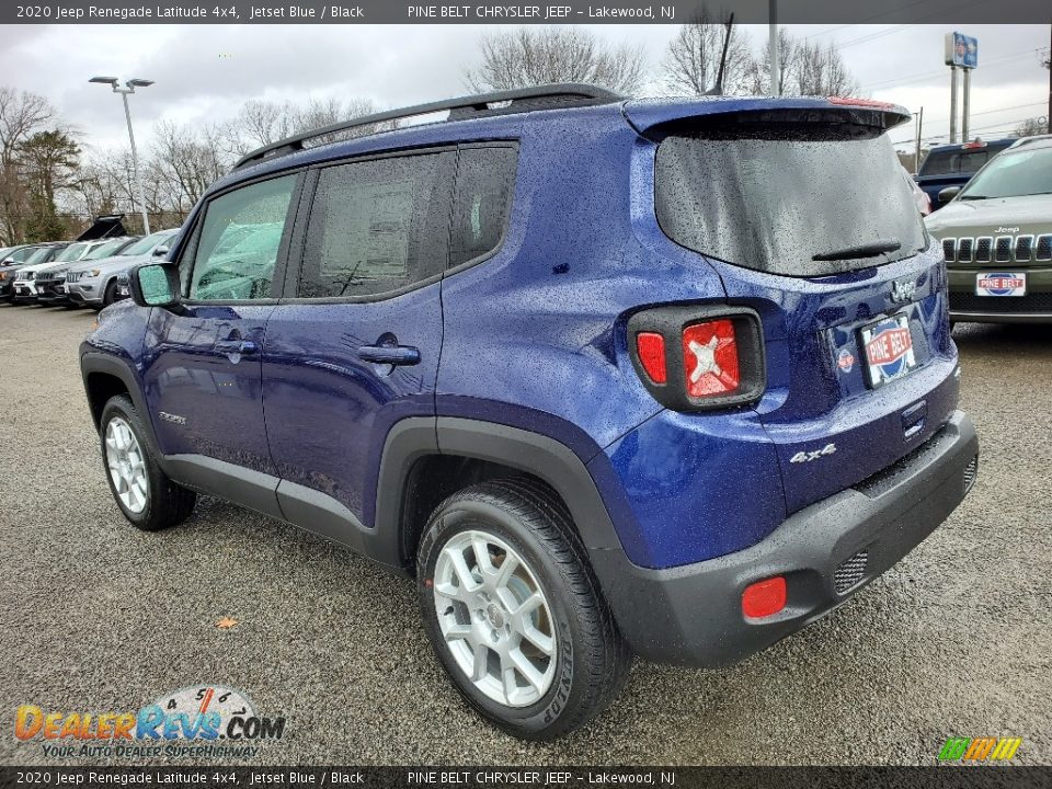 2020 Jeep Renegade Latitude 4x4 Jetset Blue / Black Photo #4