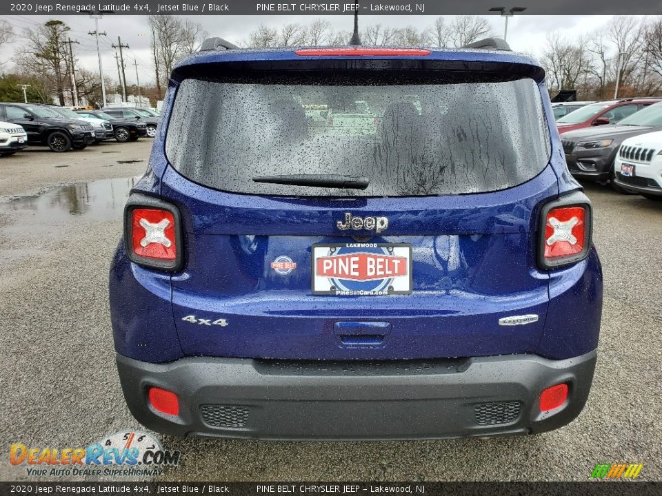 2020 Jeep Renegade Latitude 4x4 Jetset Blue / Black Photo #5