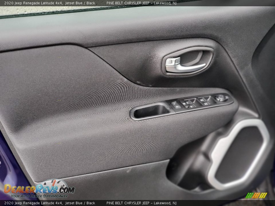 2020 Jeep Renegade Latitude 4x4 Jetset Blue / Black Photo #8