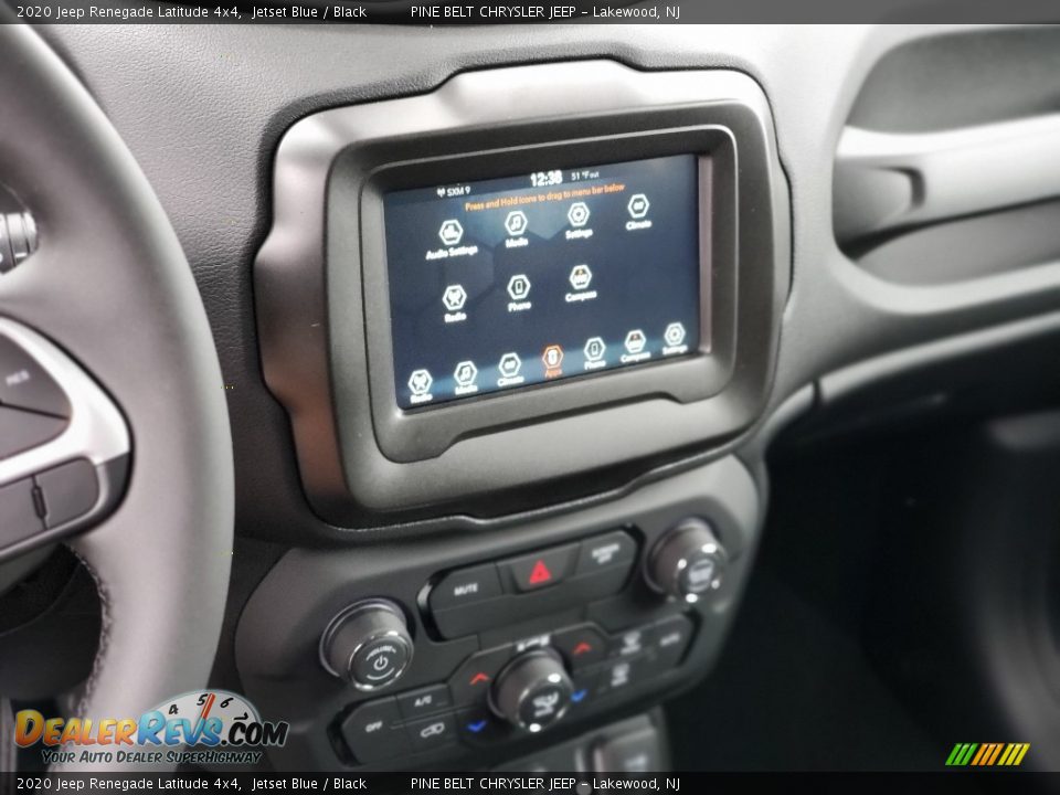 2020 Jeep Renegade Latitude 4x4 Jetset Blue / Black Photo #10