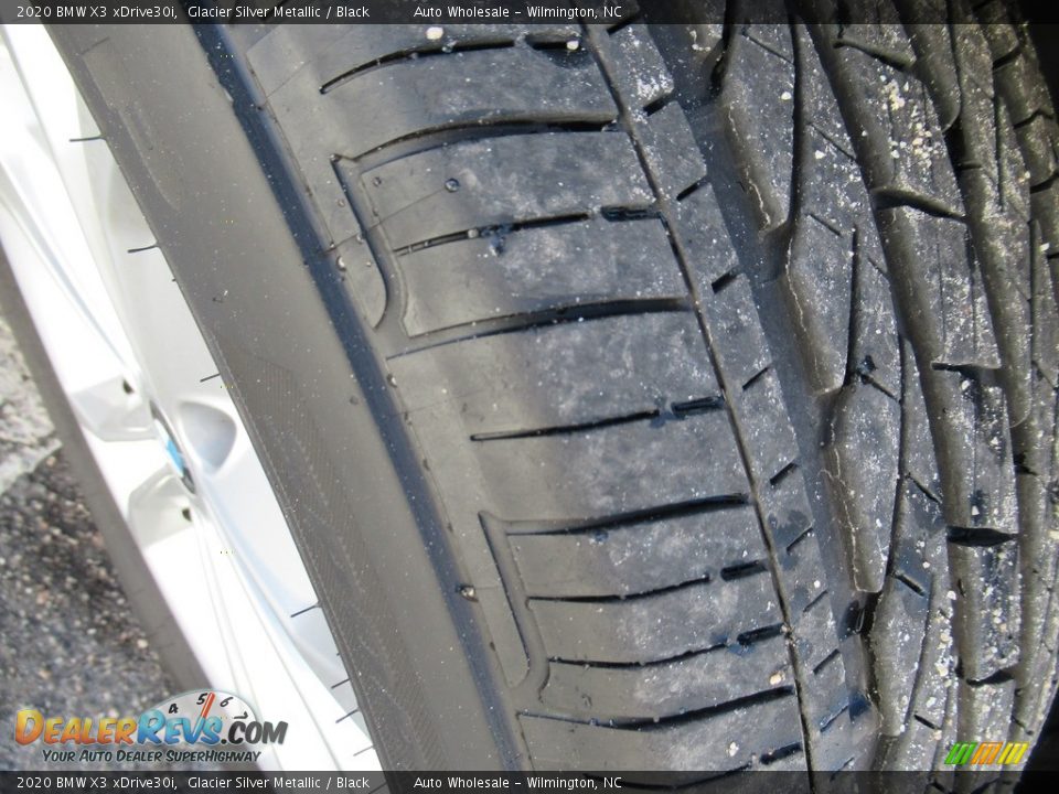 2020 BMW X3 xDrive30i Glacier Silver Metallic / Black Photo #8