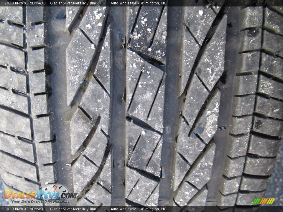 2020 BMW X3 xDrive30i Glacier Silver Metallic / Black Photo #9