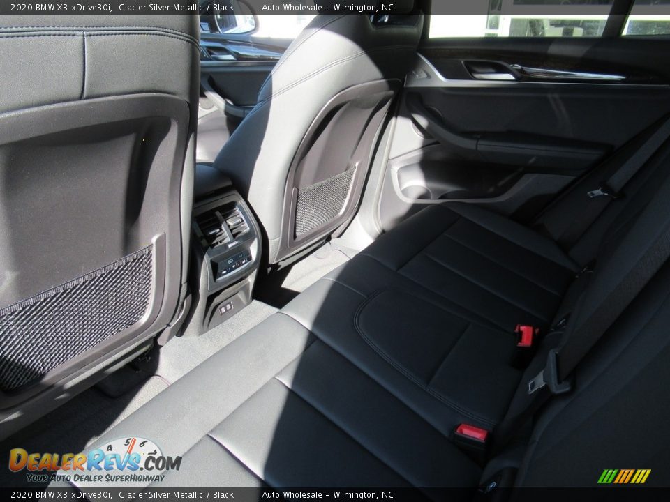 2020 BMW X3 xDrive30i Glacier Silver Metallic / Black Photo #12
