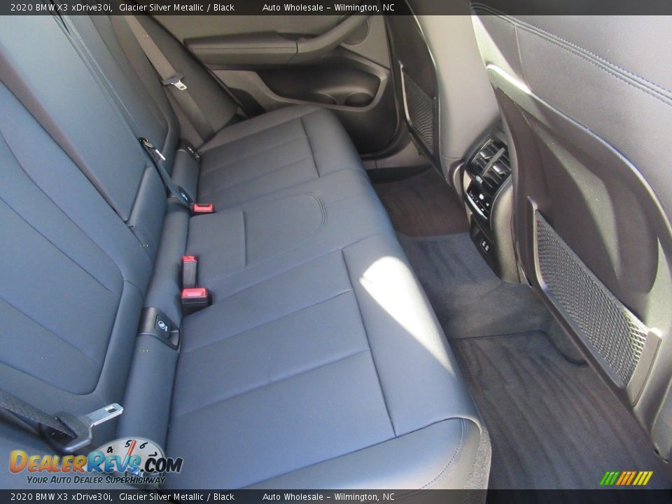 2020 BMW X3 xDrive30i Glacier Silver Metallic / Black Photo #14