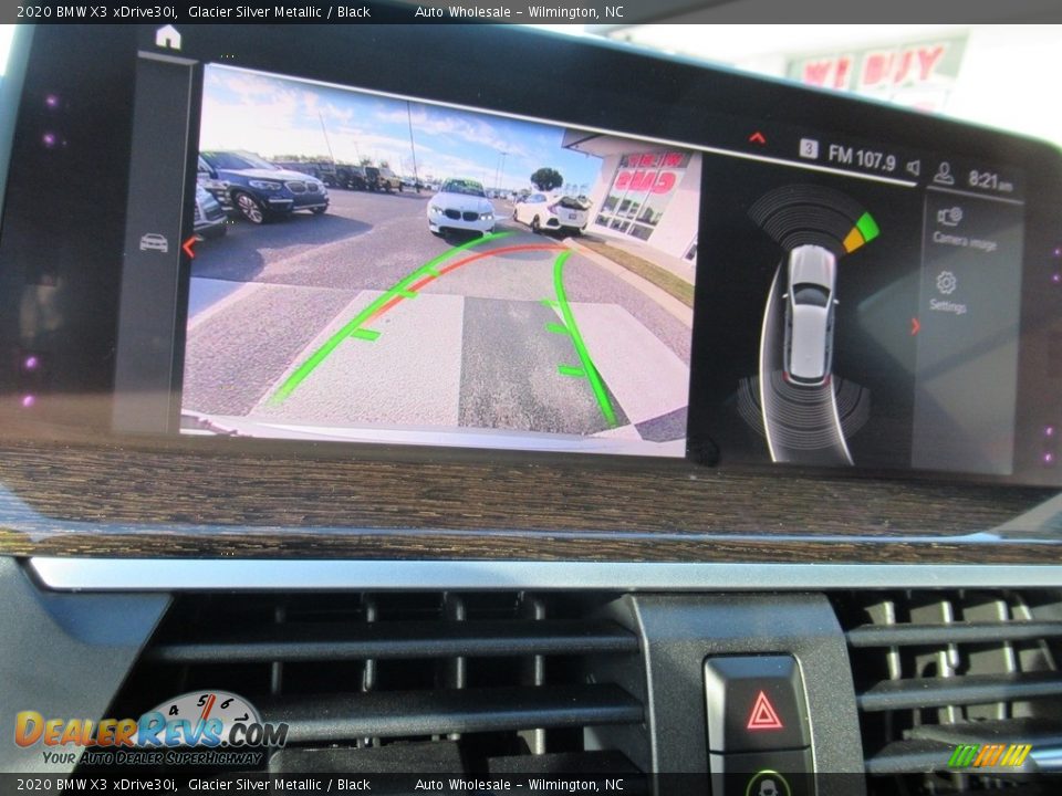 2020 BMW X3 xDrive30i Glacier Silver Metallic / Black Photo #18