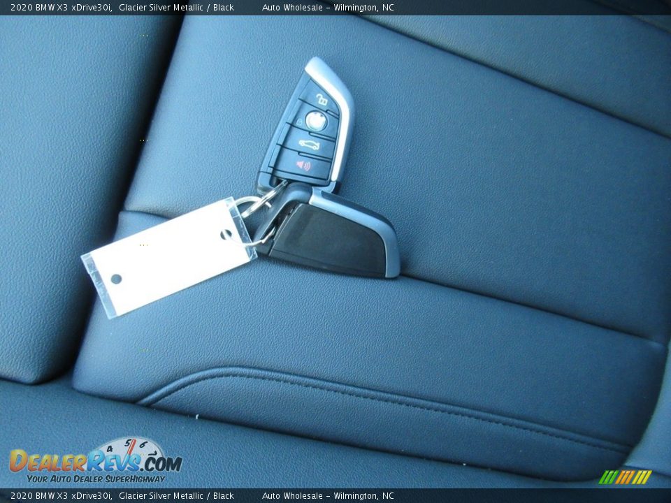 2020 BMW X3 xDrive30i Glacier Silver Metallic / Black Photo #20