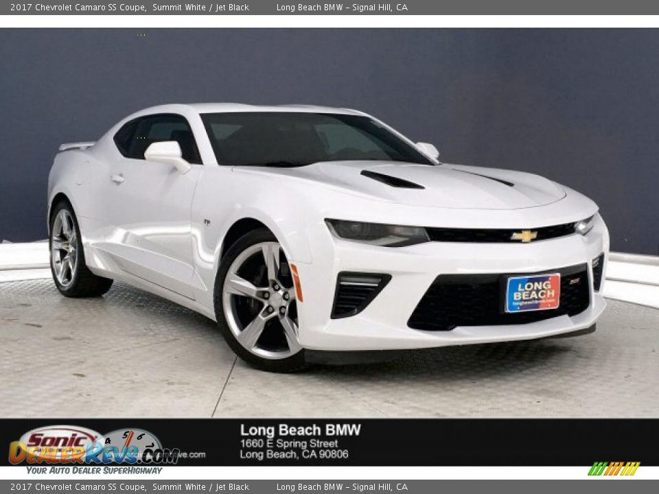 2017 Chevrolet Camaro SS Coupe Summit White / Jet Black Photo #1