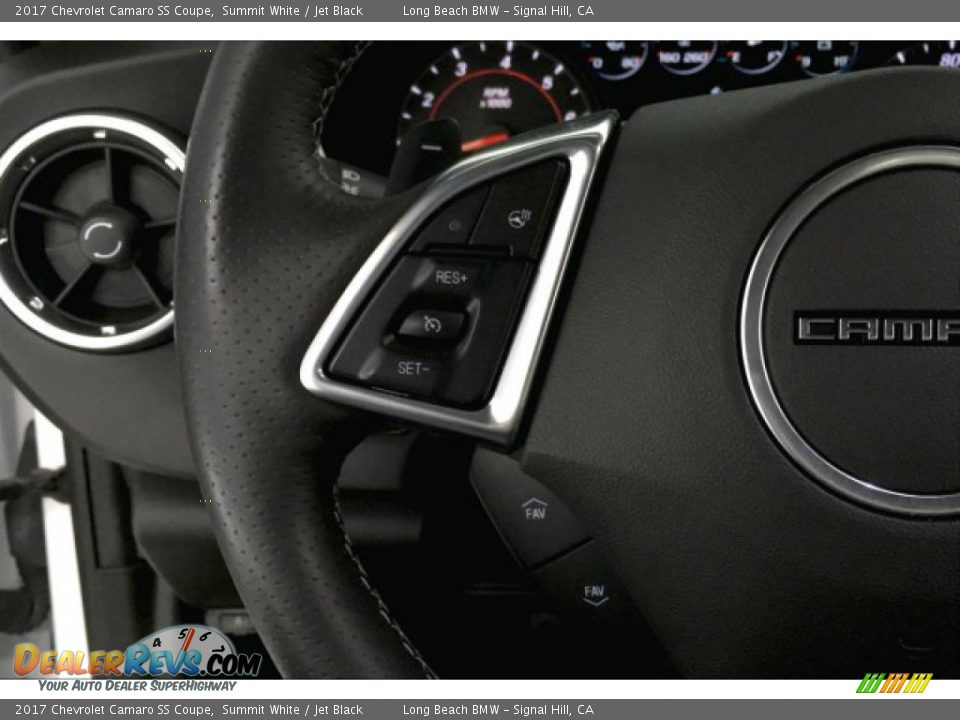 2017 Chevrolet Camaro SS Coupe Summit White / Jet Black Photo #14