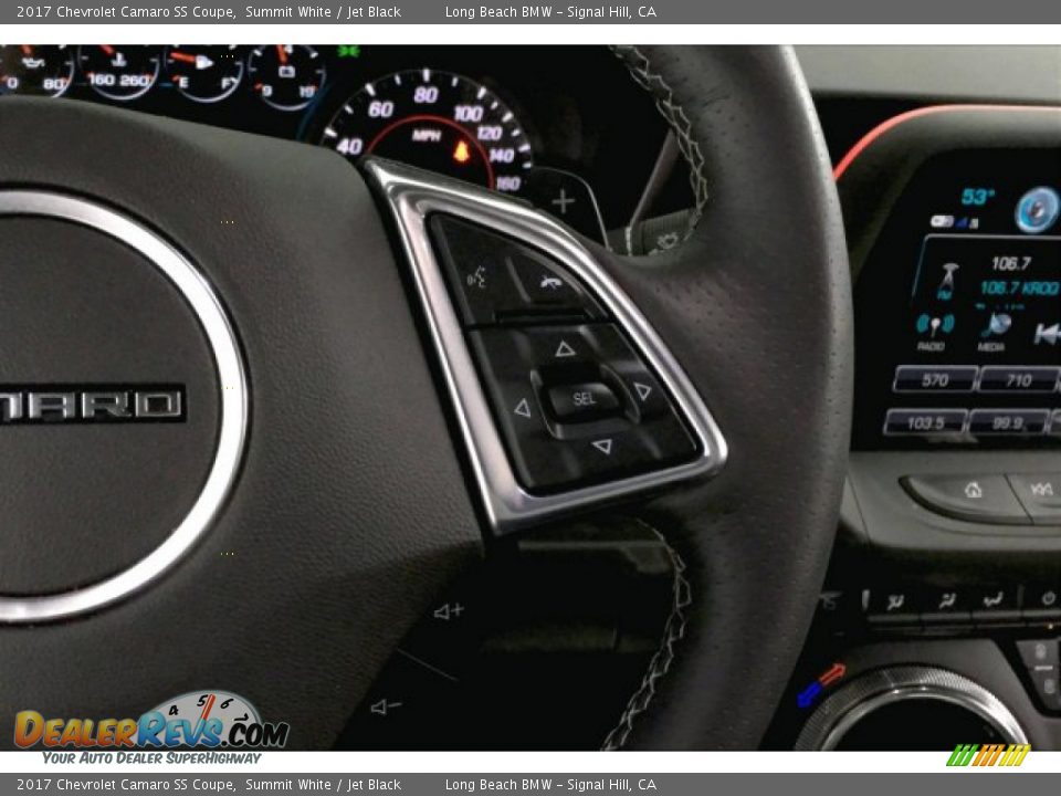 2017 Chevrolet Camaro SS Coupe Summit White / Jet Black Photo #15