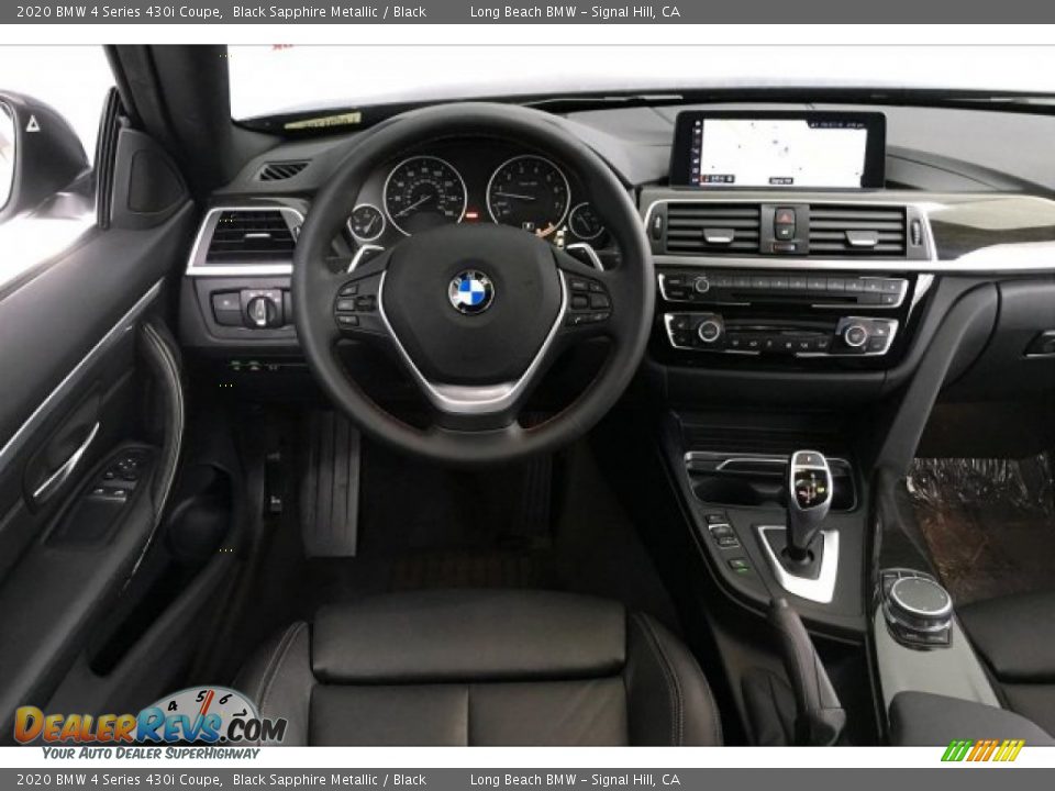 2020 BMW 4 Series 430i Coupe Black Sapphire Metallic / Black Photo #4