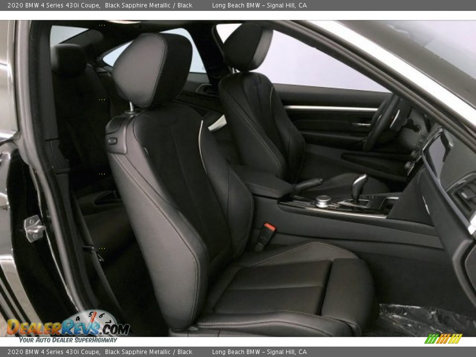 2020 BMW 4 Series 430i Coupe Black Sapphire Metallic / Black Photo #6