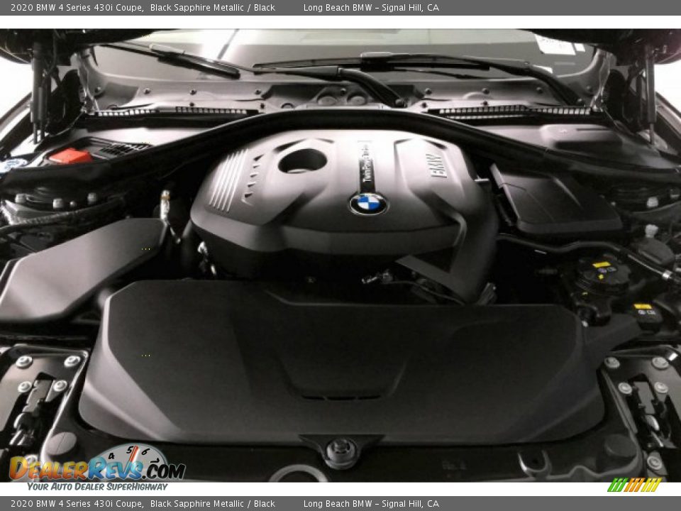 2020 BMW 4 Series 430i Coupe Black Sapphire Metallic / Black Photo #9
