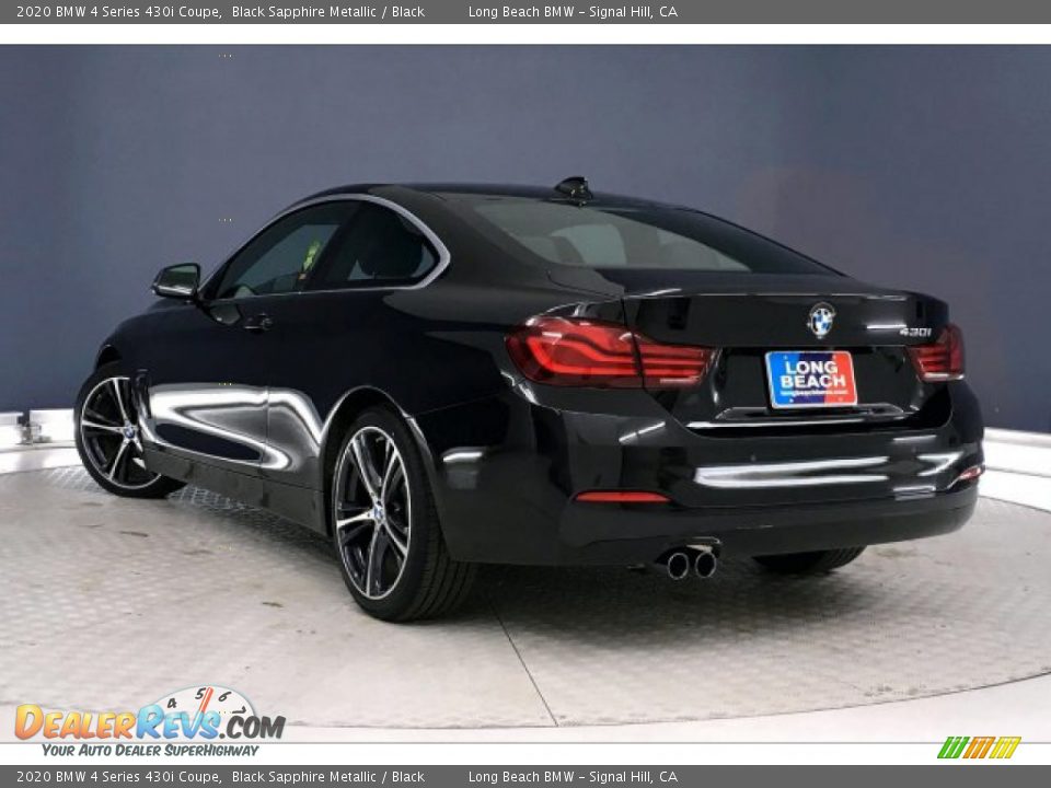 2020 BMW 4 Series 430i Coupe Black Sapphire Metallic / Black Photo #10