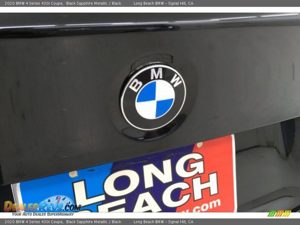 2020 BMW 4 Series 430i Coupe Black Sapphire Metallic / Black Photo #23
