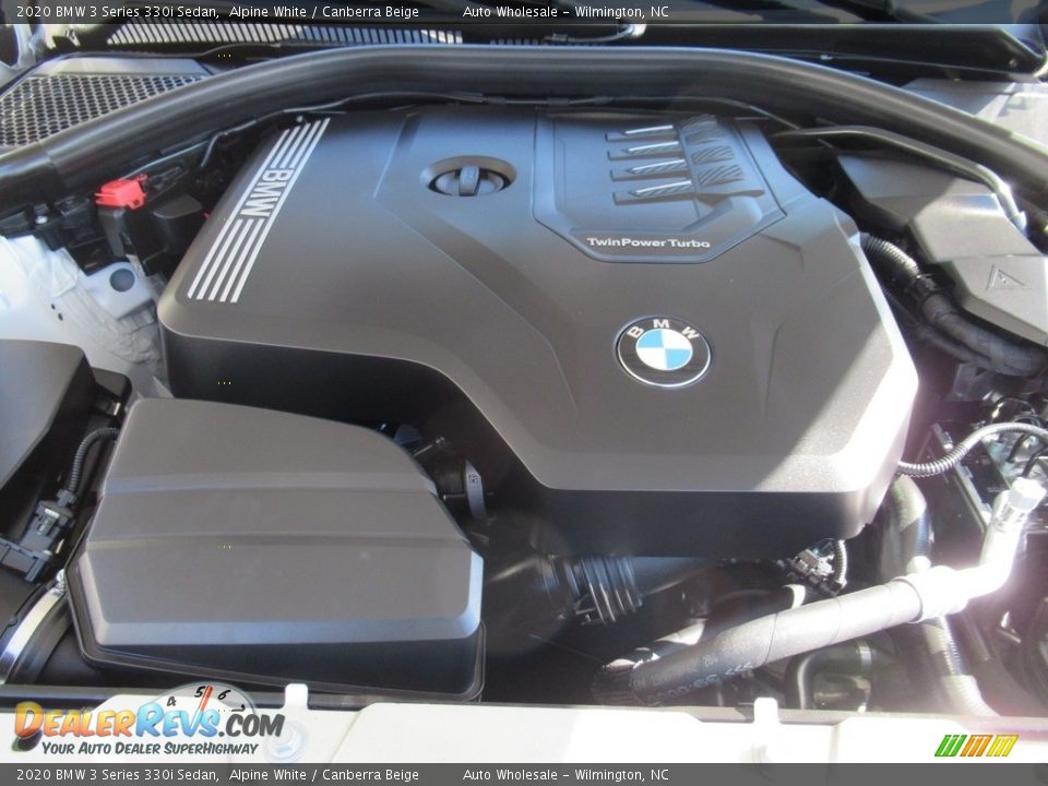 2020 BMW 3 Series 330i Sedan Alpine White / Canberra Beige Photo #6