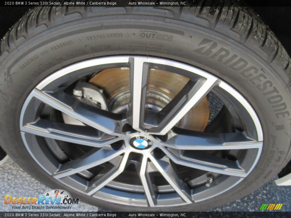 2020 BMW 3 Series 330i Sedan Alpine White / Canberra Beige Photo #7