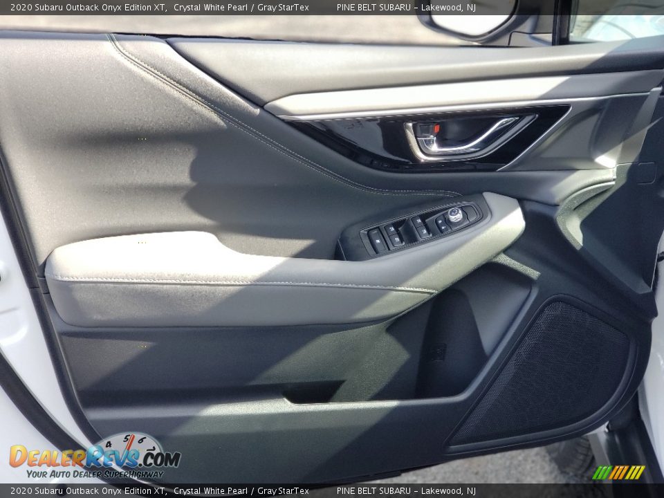 2020 Subaru Outback Onyx Edition XT Crystal White Pearl / Gray StarTex Photo #7